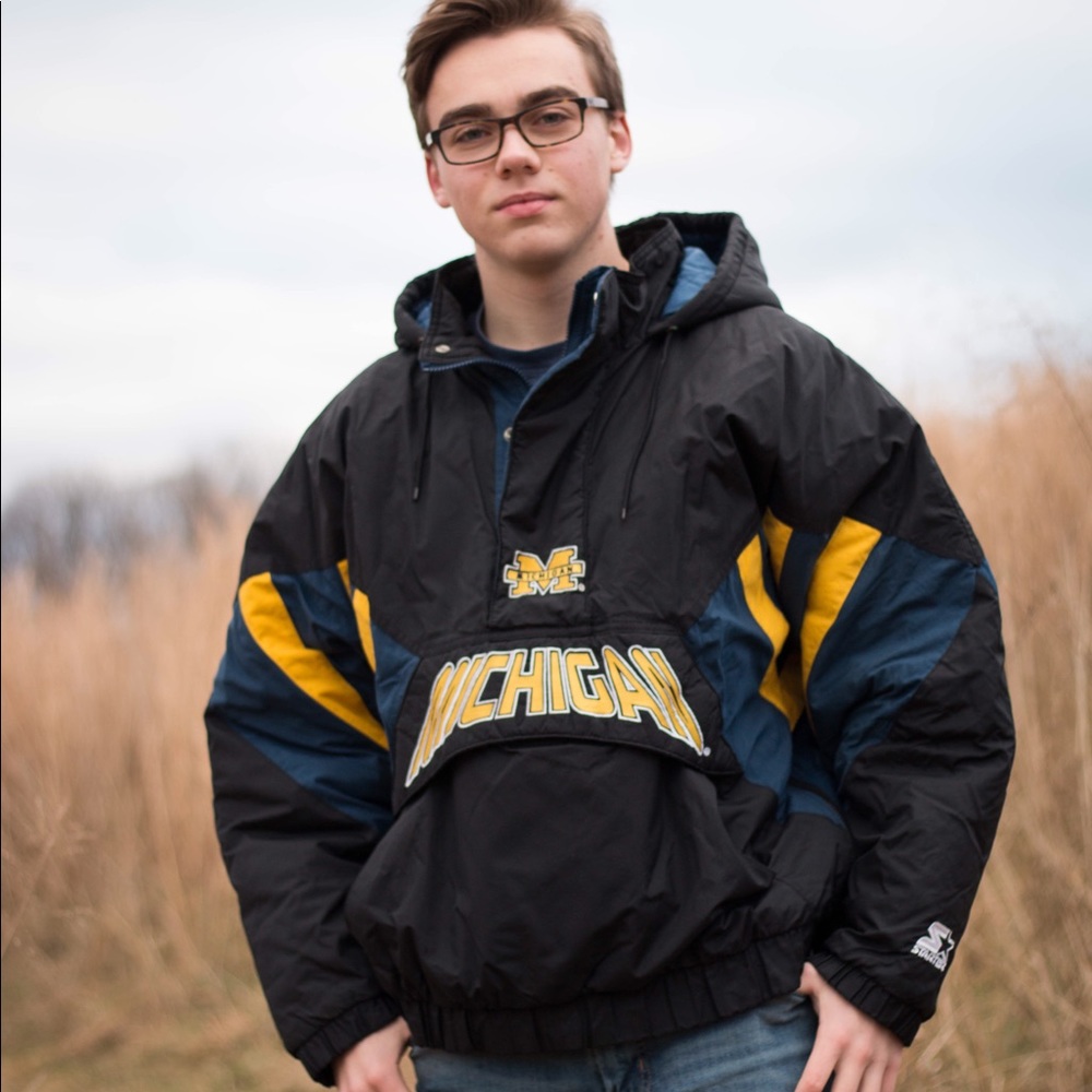 STARTER | Jackets & Coats | Vintage 9s Michigan Starter Jacket